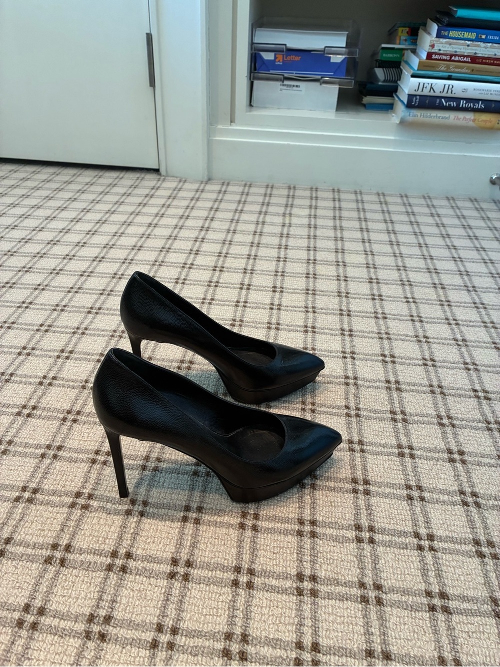 Black High Heel Pumps - Classic Pointed Toe Stiletto